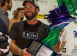 Agitator Angler with the tournament series champion trophy